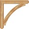 Ekena Millwork Thorton Craftsman Rough Sawn Bracket, Western Red Cedar, 6"W x 48"D x 48"H BKT06X48X48THR04RWR - alternate 3